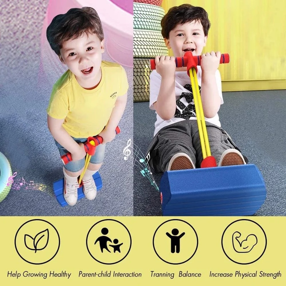Kids Foam Pogo Jumper Toy For Active Play And Balance Training 2