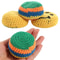 Soft Knitted Juggling Balls Set Colorful Mini Bean Bags for Kids Outdoor Play & Stress Relief
