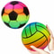 Giant Inflatable Beach Ball Thickened PVC Rainbow Outdoor Play Ball 6
