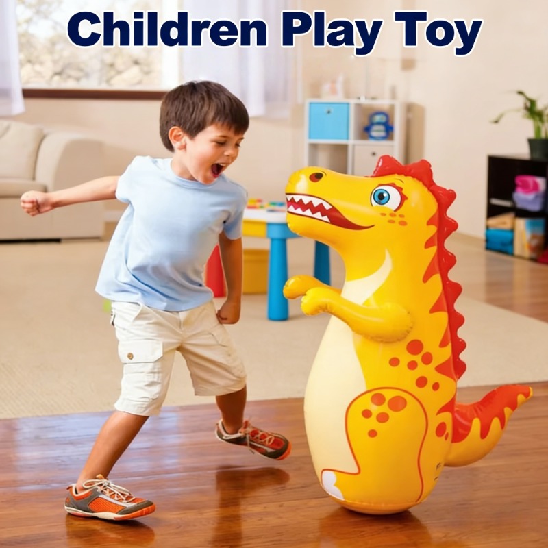 Inflatable Punching Bag For Kids Roly Poly Boxing Toy For Indoor Outdoor Play 5
