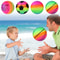 Elastic Rainbow Sensory Ball Set Soft Bouncy Stress Relief Toy For Kids Indoor Outdoor Play 1