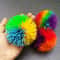 High Bounce Rainbow Elastic Ball Toy For Kids Indoor Outdoor Fun 7