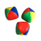 Soft Leather Juggling Balls Set For Beginners Easy Grip Circus Practice Balls 1