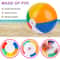 Inflatable Beach Ball Set For Kids Colorful Pool Party Water Play Toy 3