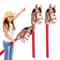 Inflatable Horse Head Stick Toy For Kids Cowboy Party Farm Theme Fun 0