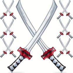 inflatable samurai sword toy safe inflatable ninja sword for kids cosplay and parties