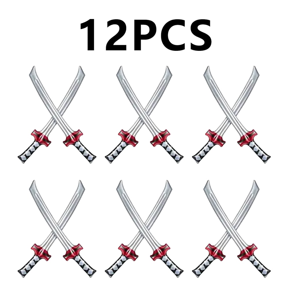 Inflatable Samurai Sword Toy Safe Inflatable Ninja Sword For Kids Cosplay And Parties 4