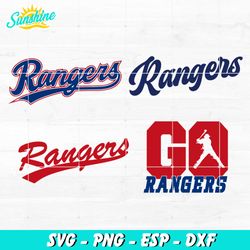 texas rangers bundle svg, rangers baseball svg, go rangers svg png dxf eps design graphic