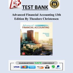 Advanced Financial Accounting 13th Edition