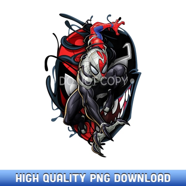 Kids Marvel Spider-Man Classic Venom Spider-Man Split Mask I | Inspire ...