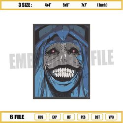 solo leveling embroidery design file, manhva solo leveling anime embroidery design, machine embroidery png