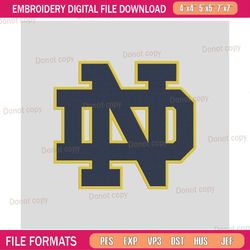 notre dame fighting irish embroidery file, ncaa teams embroidery designs, machine embroidery design file,