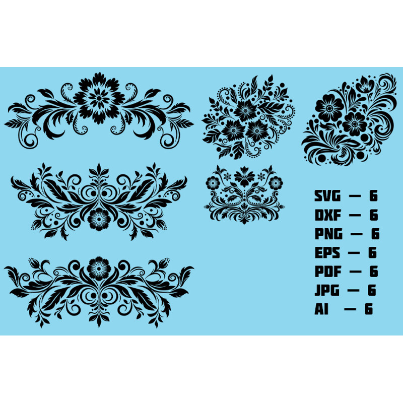 Detailed swirls and curves floral black ornament1.jpg