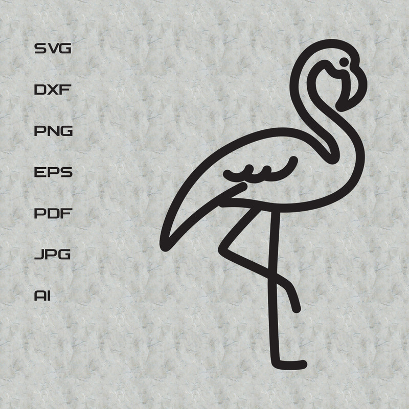 Black outlined abstract flamingo.jpg