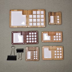 BIG wooden palette set for watercolor painting/GO DRAW