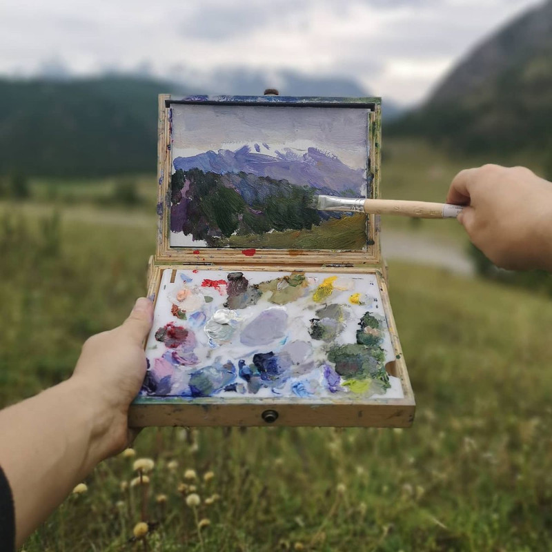 Small Pochade Box For Painting 6