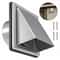 Outdoor Stainless Steel Dryer Vent Cover Weatherproof Vent Protection For Kitchen Bath 0