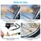 Durable Tire Inflator Hose With ClipOn Locking Air Chuck Quick Release 3