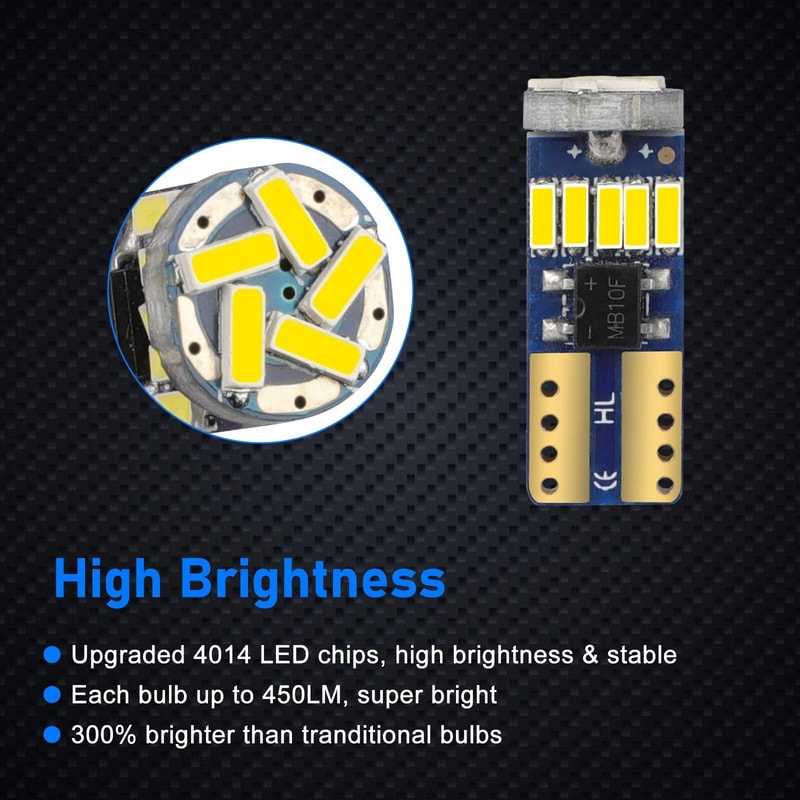 LED Interior Lights White 12 Bulb Kit 5