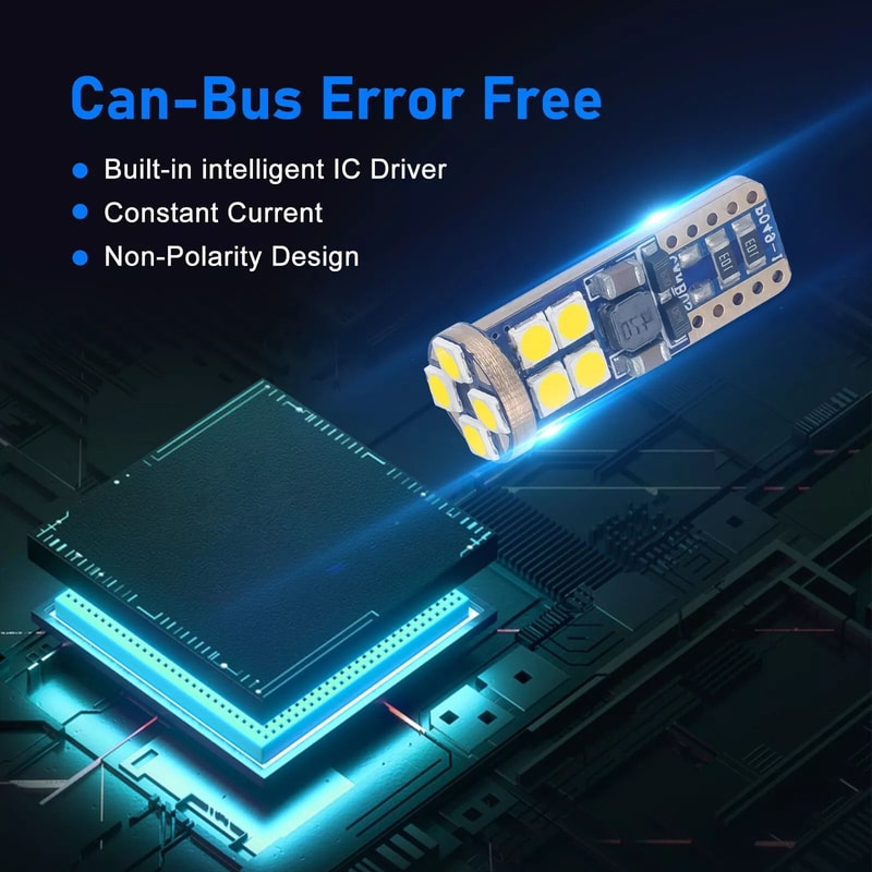 LED Interior Lights White 12 Bulb Kit 6