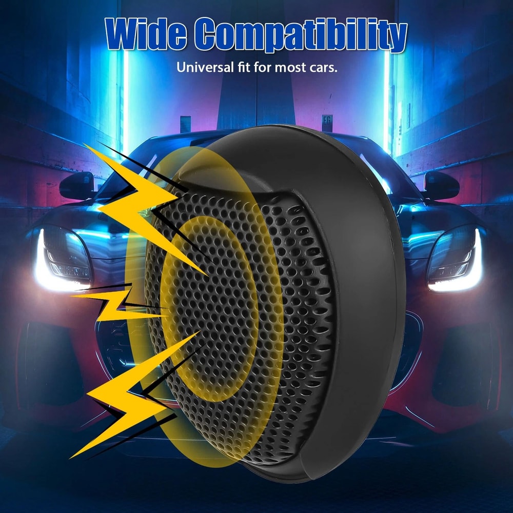 High Frequency Car Dome Tweeters Super Power Speakers Universal Fit 3