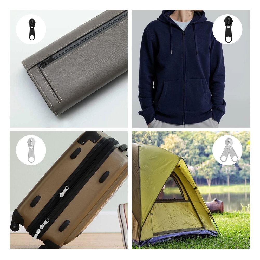 DIY Zipper Rescue Kit With Sliders Stoppers And Zipper Pliers 4