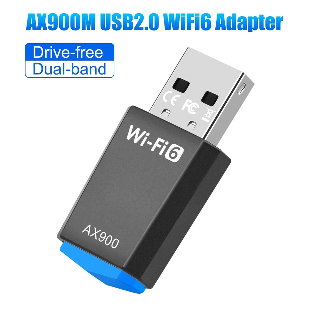 Dual Band USB WiFi Network Adapter Wireless Receiver For PCDesktop 2