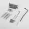 High Gloss Chrome Tremolo Bridge Set With Adjustable Saddles For Stratocaster 4