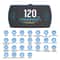 Digital Gauge Head Up Display With Speedometer RPM Voltage Fuel Monitoring 6