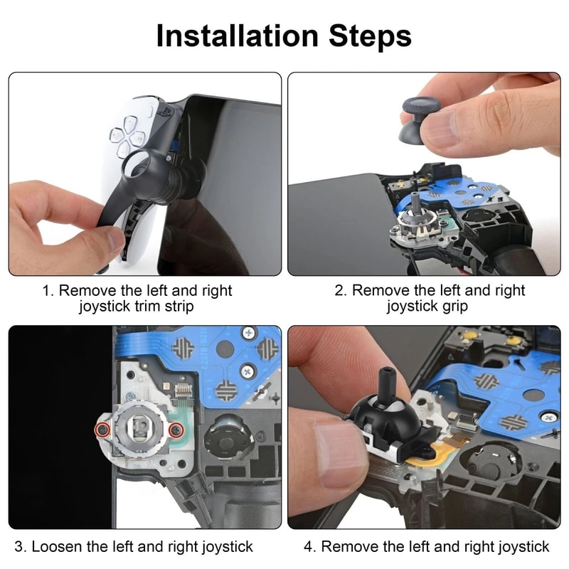 Joystick Repair Portal Controllers Replacement Analog Hall Effect Joystick Parts 1