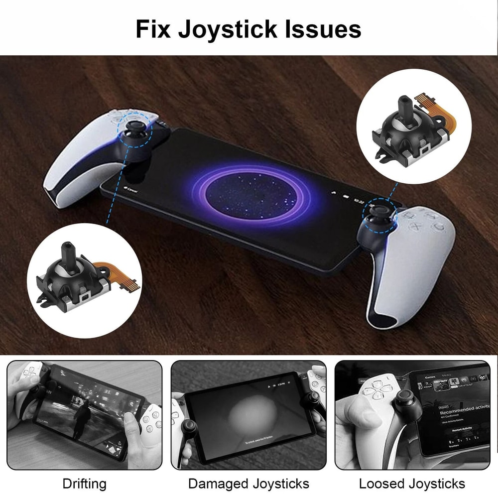 Joystick Repair Portal Controllers Replacement Analog Hall Effect Joystick Parts 2