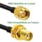 SMA Extension Coaxial Cable Cord For Wireless Router SMA Male To Female Antenna Adapter 5