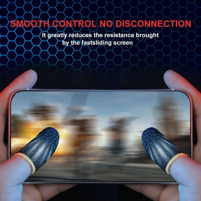 PUBG Gaming Finger Sleeves Sweatproof Game Controller Mobile Gloves For Smartphones And Tablets 9