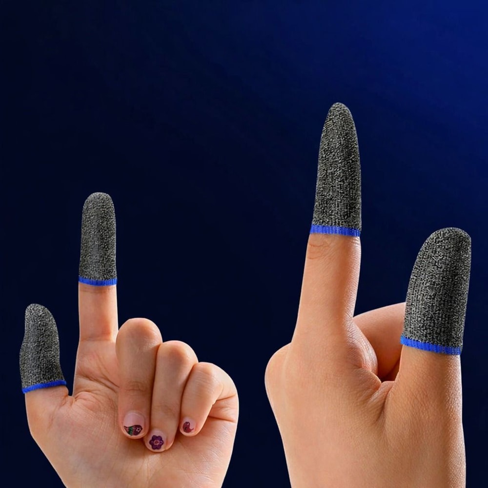 PUBG Gaming Finger Sleeves Sweatproof Game Controller Mobile Gloves For Smartphones And Tablets 0