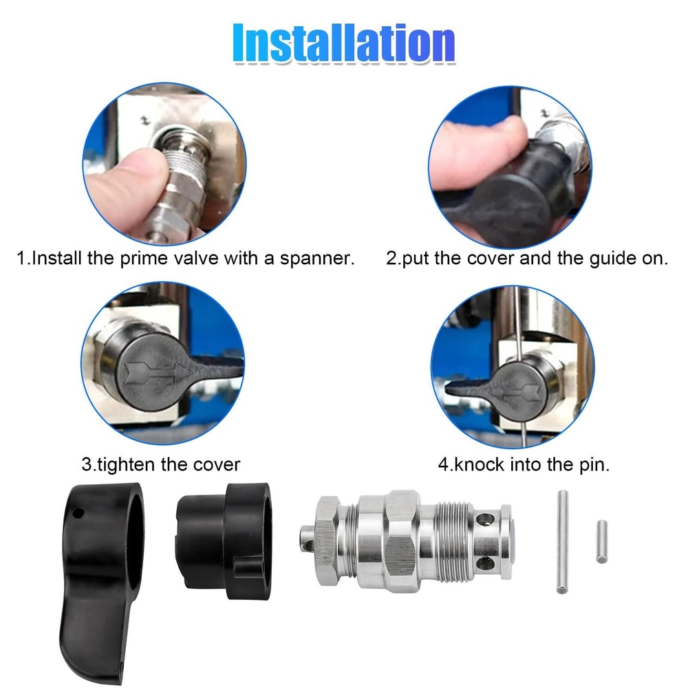 Spray Valve Drain Dump Valve For Graco Airless Paint Sprayers HighQuality Steel Construction 5