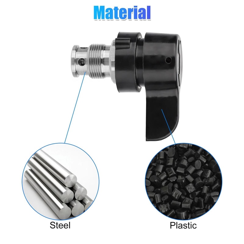 Spray Valve Drain Dump Valve For Graco Airless Paint Sprayers HighQuality Steel Construction 7