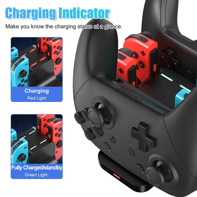 Charging Dock Stand Dual Controller Charger 5