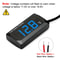 Voltage Gauge Digital LED Voltmeter Panel Meter For Automotive And Motorcycle Use 5