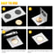 Coin Paper Flip Cardboard Mylar Coin Holder For Collecting And Displaying Coins 3
