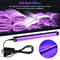 Ultraviolet LED Black Light UV Strip Lamp Bar Fixtures Party Lighting Plugin Strip 7