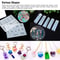 Epoxy Resin Jewelry Molds Set With Silicone Molds Jewelry Making Kit Pendant Craft Supplies 8