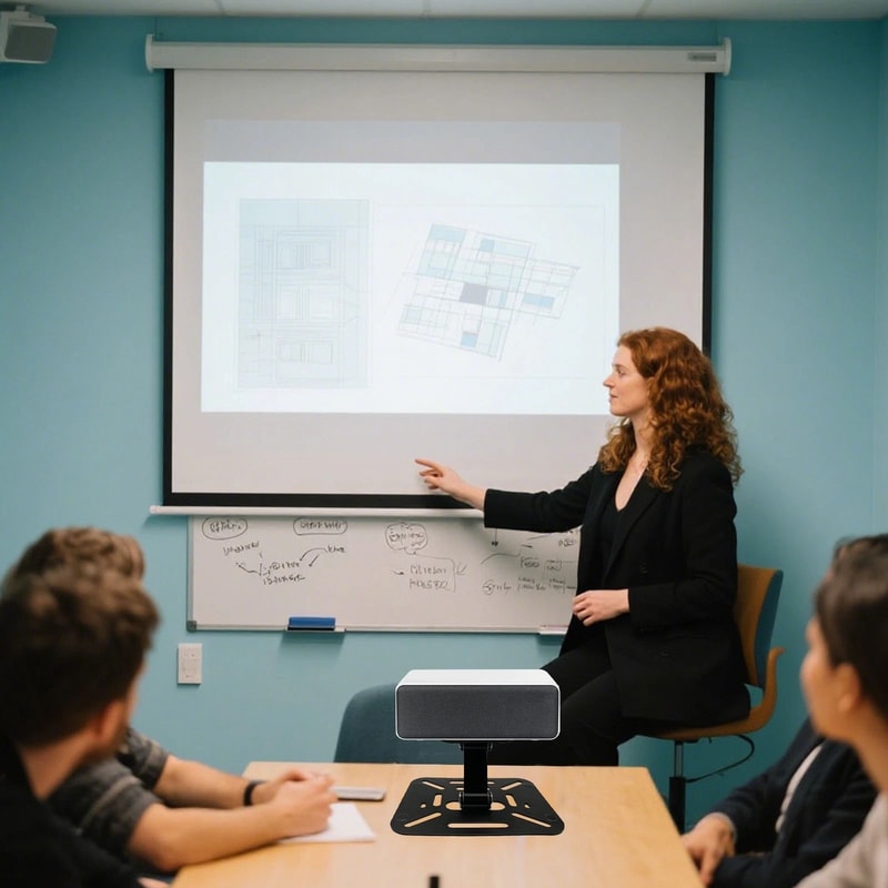 Compact Projector Mount Ceiling Or Table Stand Universal Compatibility 2