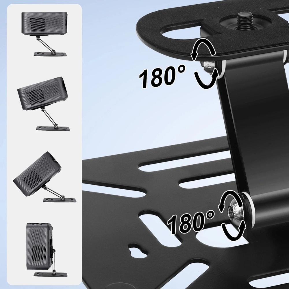 Compact Projector Mount Ceiling Or Table Stand Universal Compatibility 4