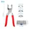 Press Studs With Pliers Durable Snap Fastener Kit For Sewing Projects 6