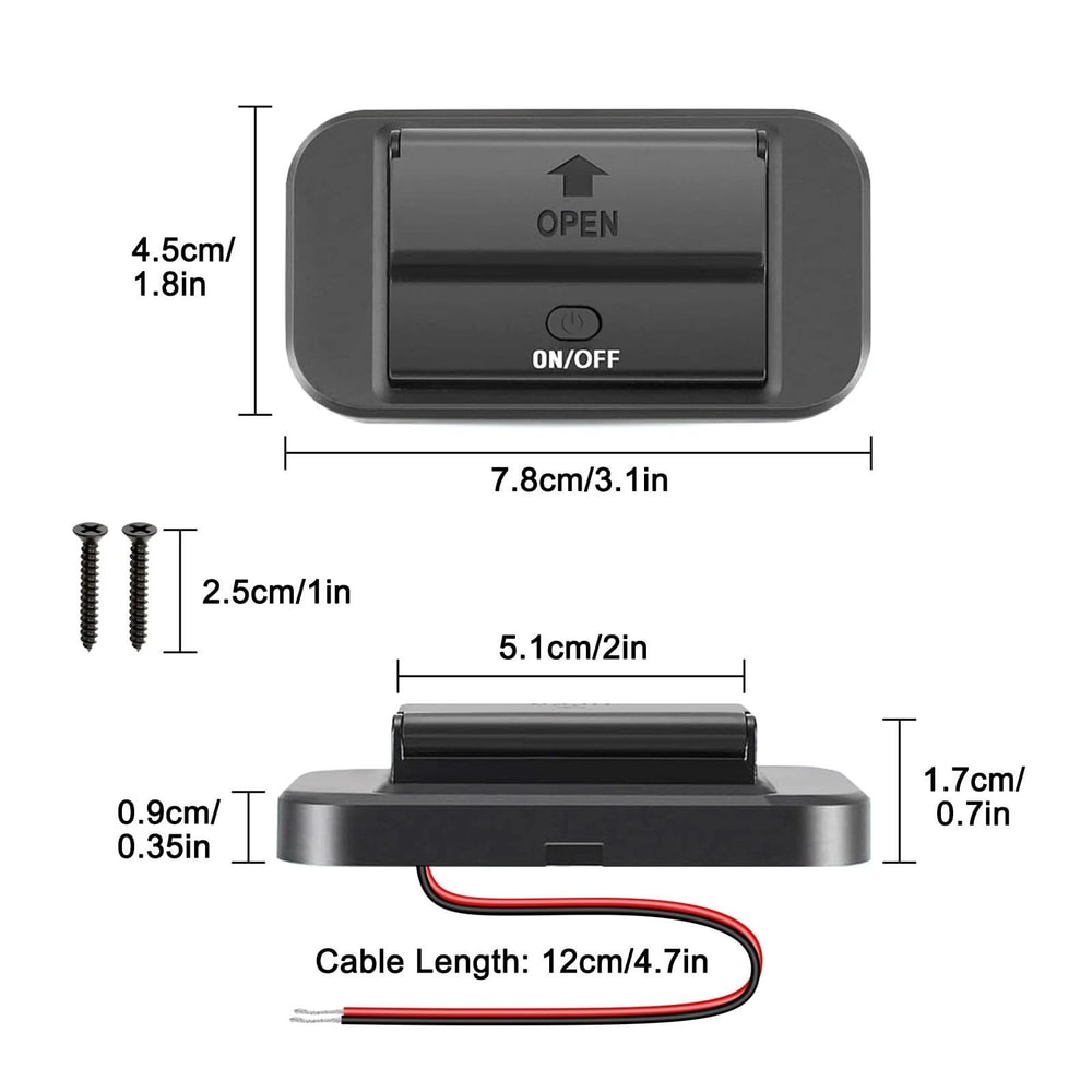 USB Car Outlet Fast Charger Dual USB PD Port With OnOff Switch 3