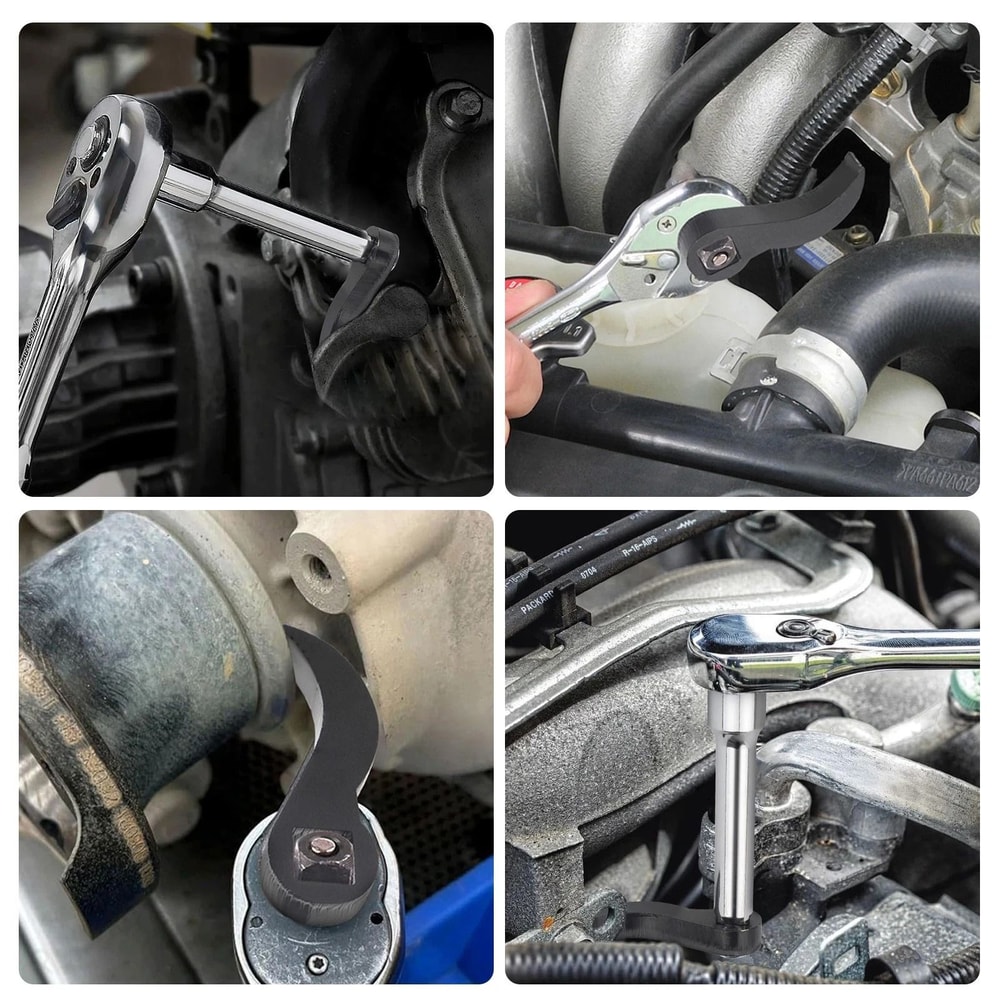 MultiAngle Pry Bar Adapter HighStrength Carbon Steel Flexible Leverage 1