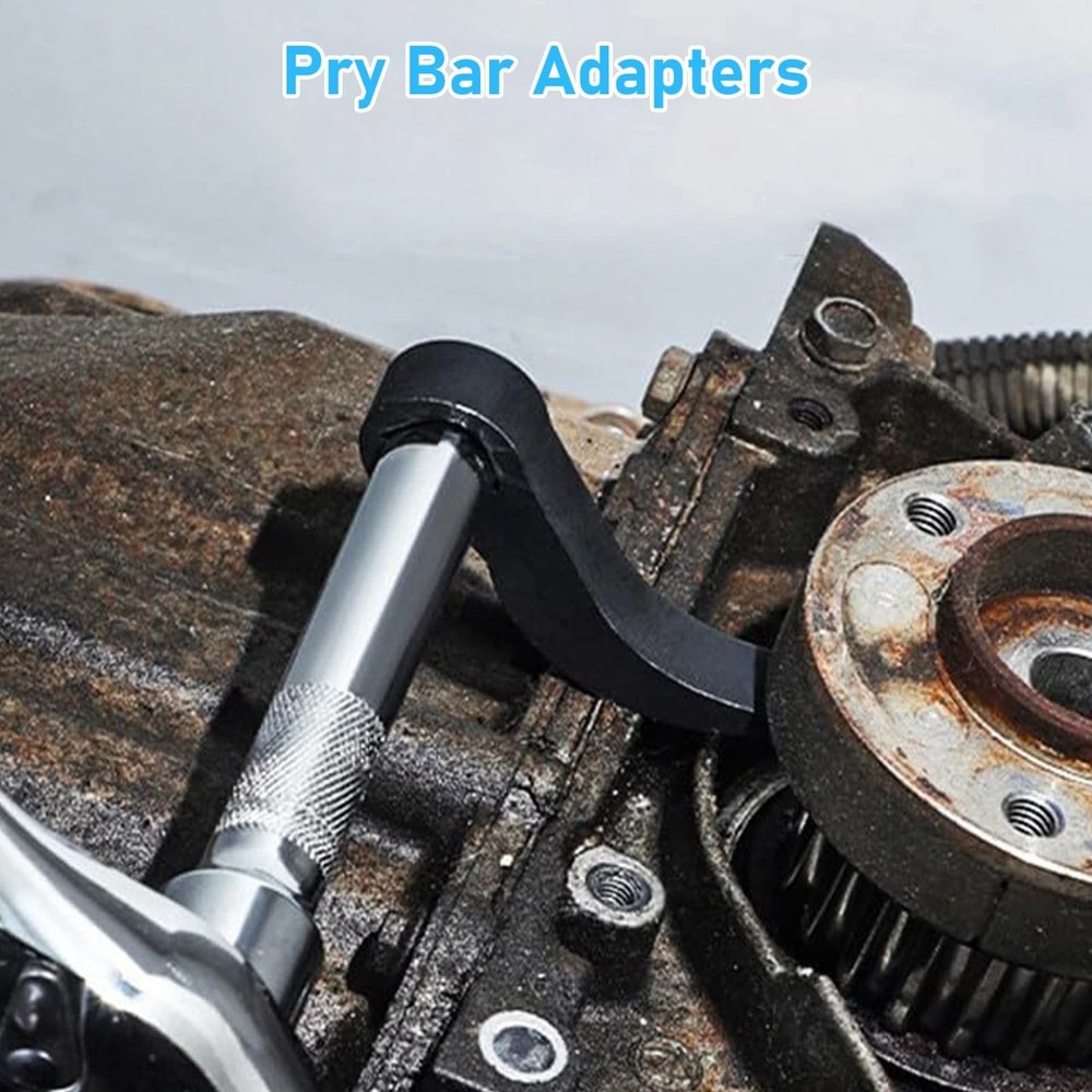 MultiAngle Pry Bar Adapter HighStrength Carbon Steel Flexible Leverage 3