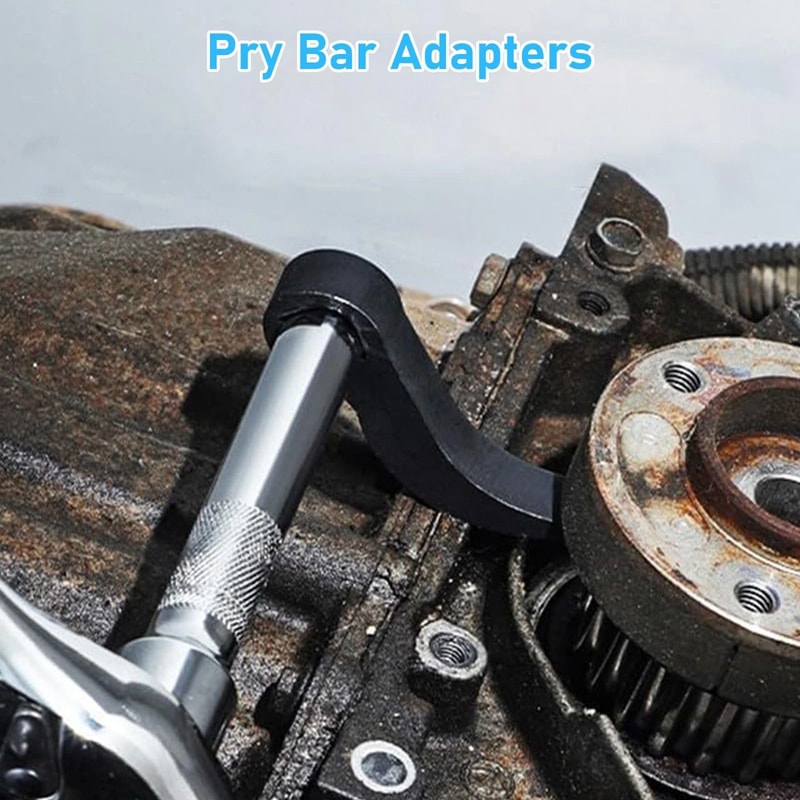 MultiAngle Pry Bar Adapter HighStrength Carbon Steel Flexible Leverage 3