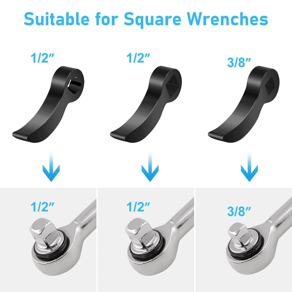 MultiAngle Pry Bar Adapter HighStrength Carbon Steel Flexible Leverage 5