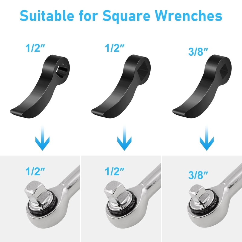 MultiAngle Pry Bar Adapter HighStrength Carbon Steel Flexible Leverage 5